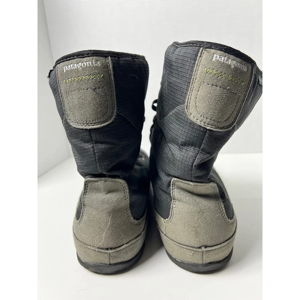 Patagonia Activist Mid Waterproof 100g Primaloft Boots Mens 12 Black Green